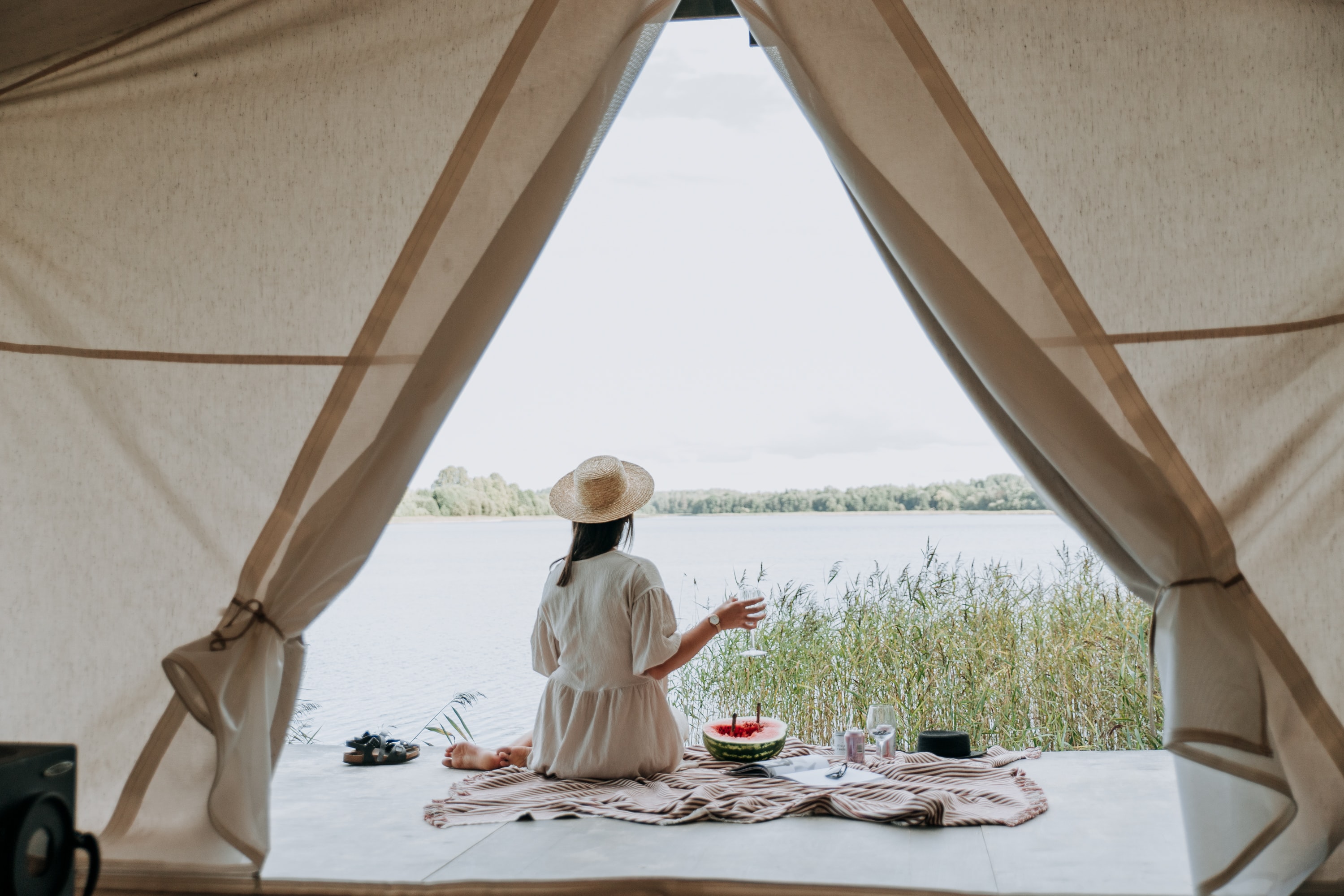 7 Easy Budget Friendly Upgrades to Go From Camping to Glamping -